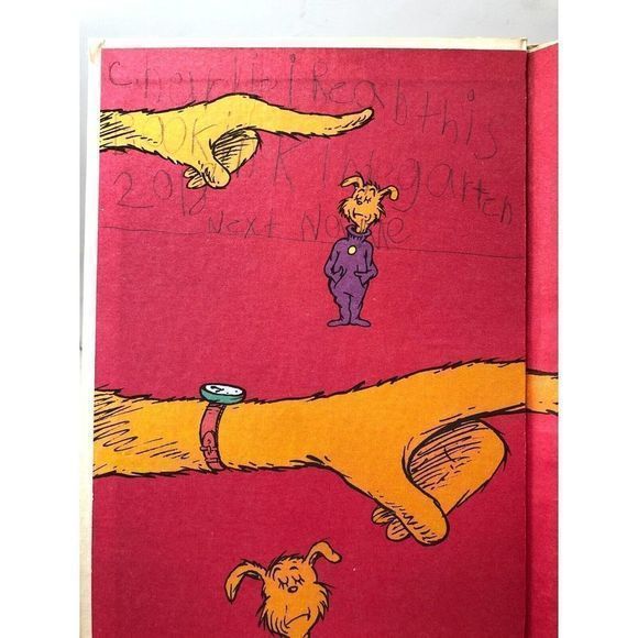 Lot Of 5 Vintage Dr. Seuss‎ Hardback Books 1964-74 Tubby / My House / Go Home - Picture 11 of 12